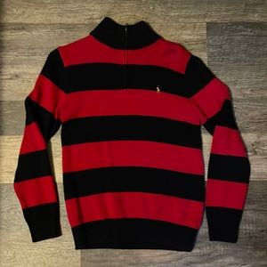 Polo by Ralph Lauren Quarter Zip Sweater (Boys XL (18-20))